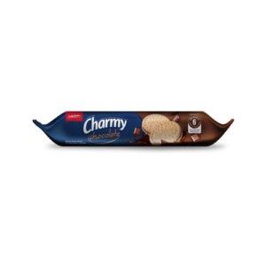 Galletas rellenas con crema sabor a chocolate – Charmy