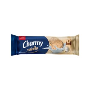 Galletas rellenas con crema sabor a vainilla - Charmy