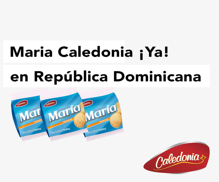 María Caledonia biscuits, already available in Dominican Republic