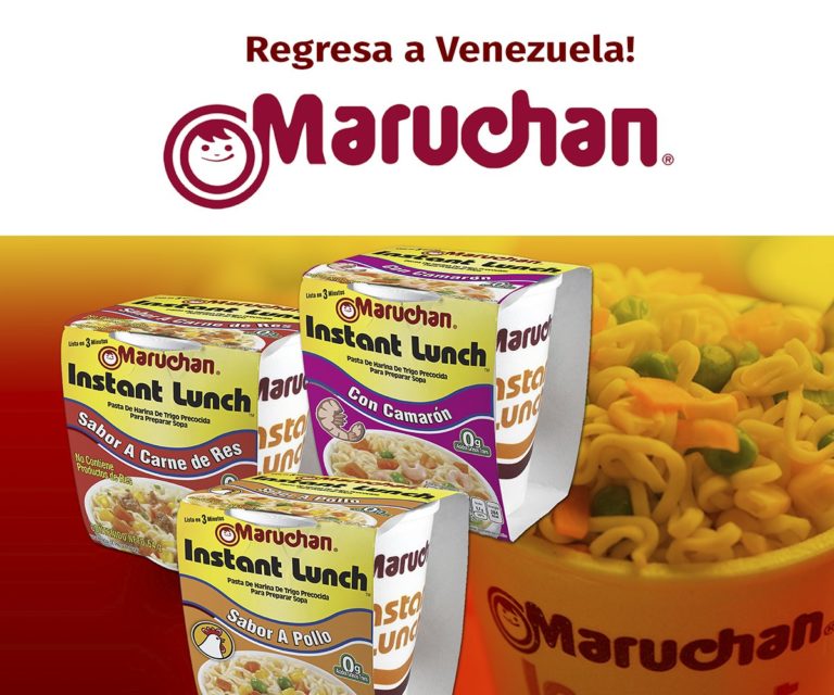 Maruchan regresa  a Venezuela de la mano de GSI Food y Mary Iancarina