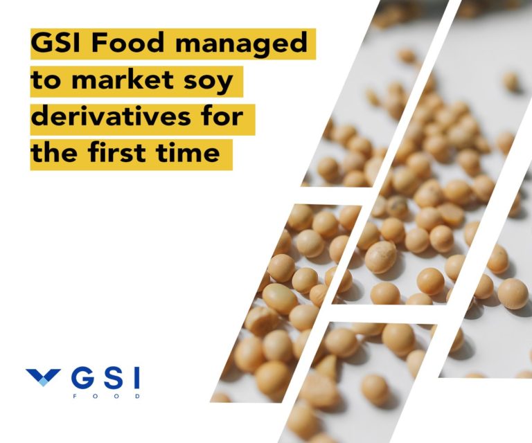 GSI Food managed to market soy derivatives for the first time