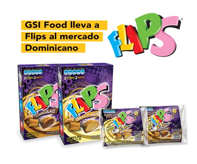 GSI Food lleva a Flips al mercado Dominicano