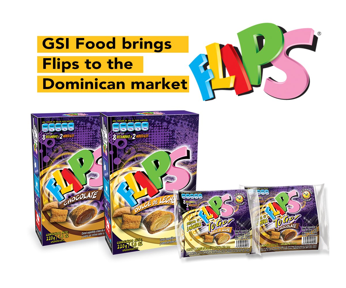 You are currently viewing GSI Food brings Flips to the Dominican market