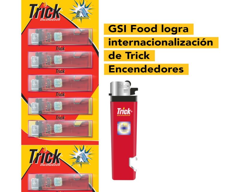 GSI Food logra internacionalización de Trick Encendedores