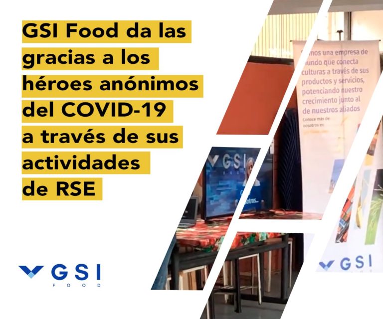 GSI Food da las gracias a los héroes anónimos del COVID-19 a través de sus actividades de RSE