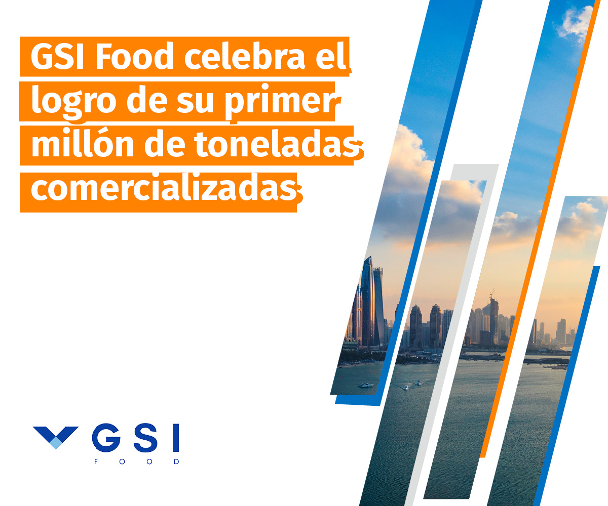 En este momento estás viendo GSI Food celebra el logro de su primer millón de toneladas comercializadas