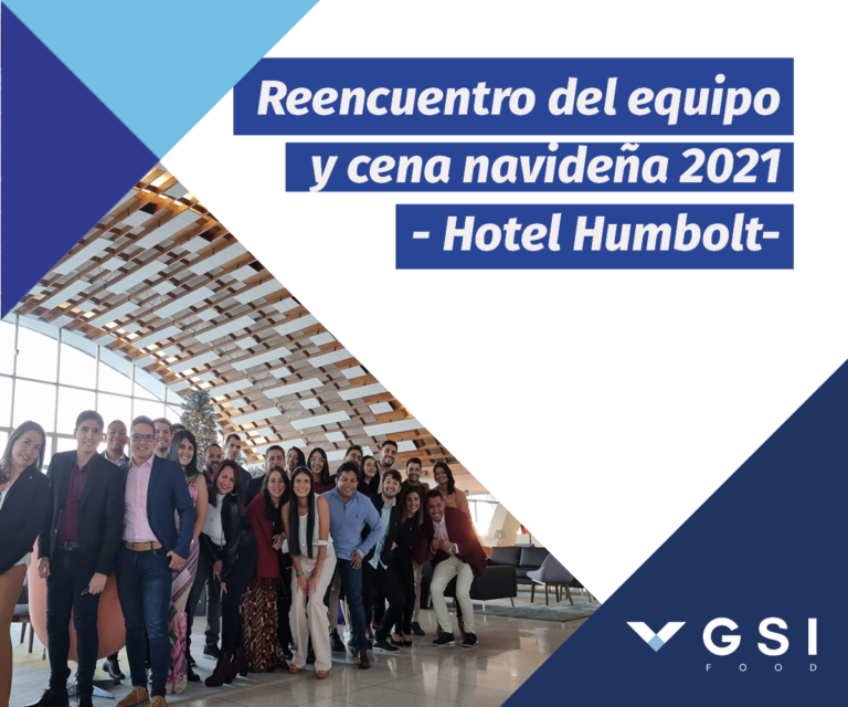 GSI Food regresa a sus actividades festivas en la Navidad 2021 con una cena en el Hotel Humboldt 