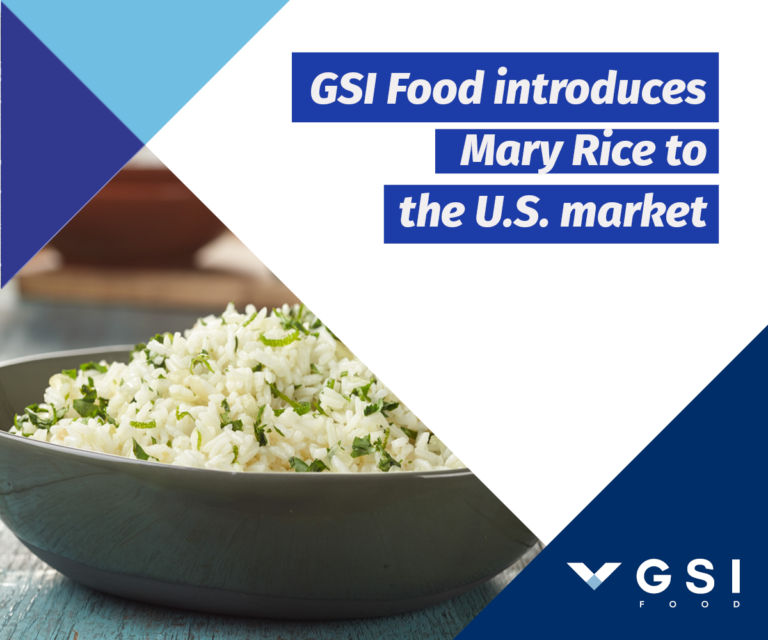 GSI Food introduces Mary Rice to the U.S. market