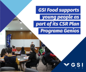 Read more about the article GSI Food supports young people as part of its CSR Plan with the Programa Genios