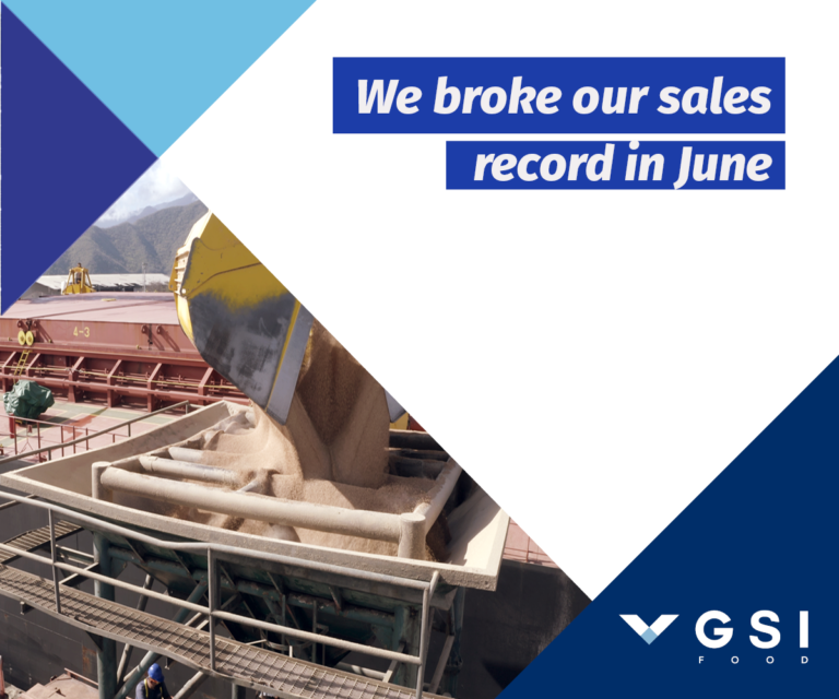 We broke our sales record in June