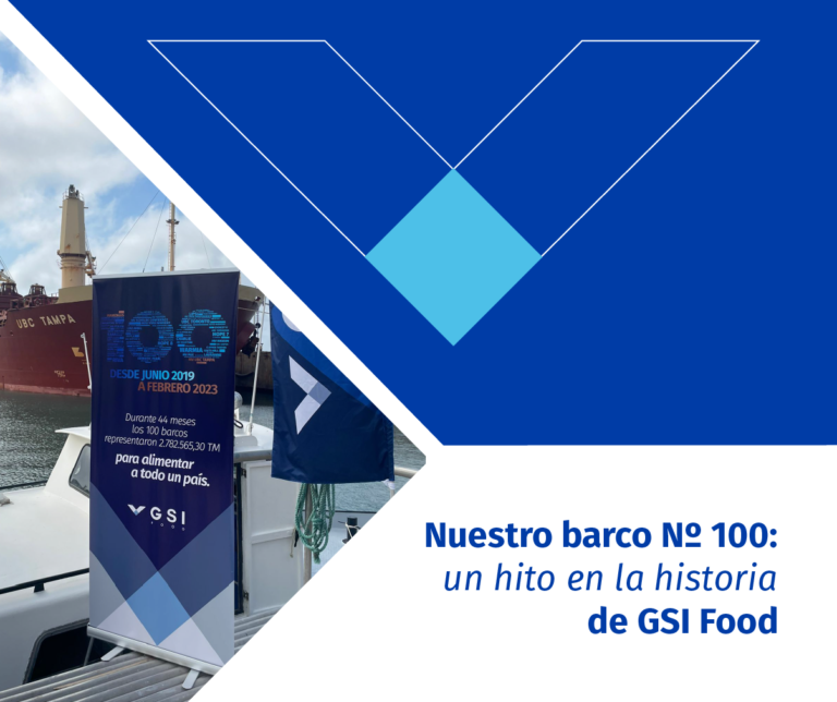 Nuestro barco Nº 100: un hito en la historia de GSI Food