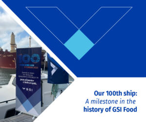 Read more about the article Our 100th ship: A milestone in the history of GSI Food