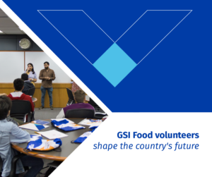Read more about the article GSI Food volunteers shape the country’s future