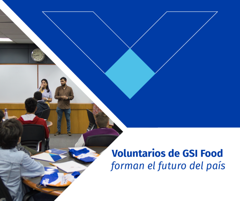 Los voluntarios de GSI Food forman el futuro del país