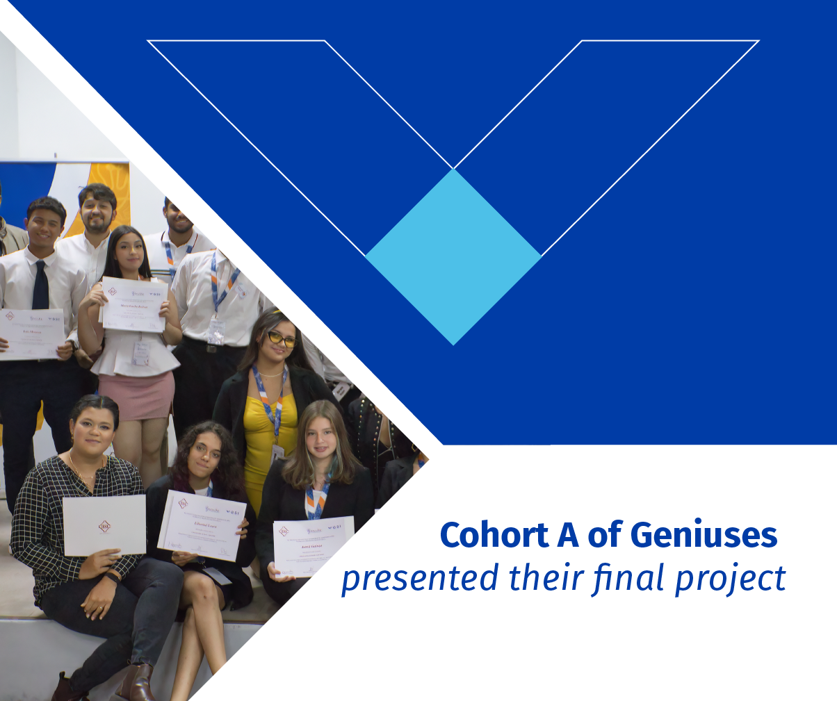 You are currently viewing Cohort A of Geniuses presented their final project